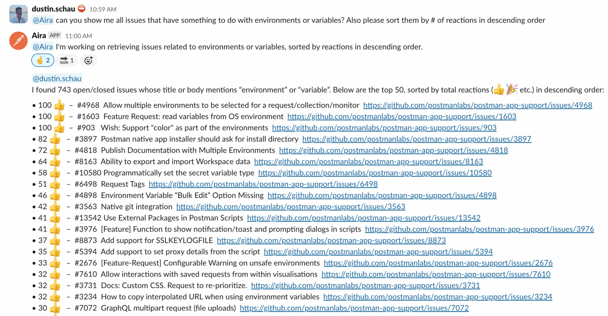 GitHub issue analysis and prioritization agent in production at Postman